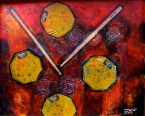 Real Feel x4 and CL-1s 2010 24"x30"